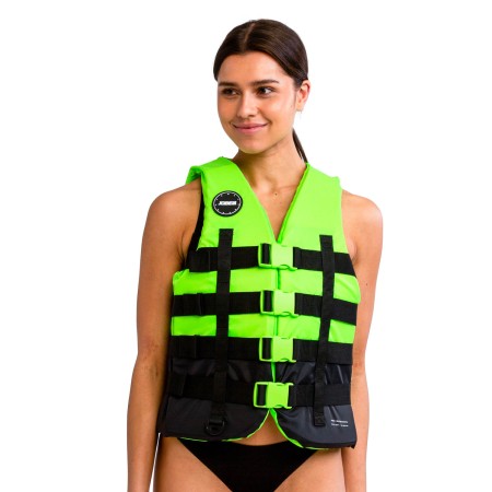 Jobe 4 Buckle Vest Lime