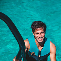 Jobe Neoprene Life Vest Men Real Teal