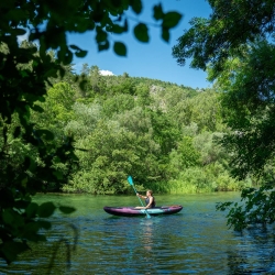 Jobe Croft Inflatable Kayak Package Sunset Purple