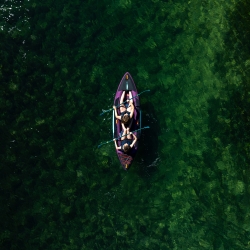 Jobe Croft Inflatable Kayak Package Sunset Purple